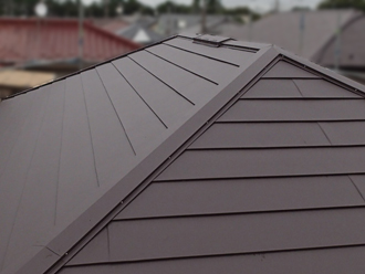 お住まいのガルバリウム鋼板の屋根