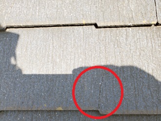茅ヶ崎市室田で屋根調査　苔やヒビの発生はメンテナンスサインとなります