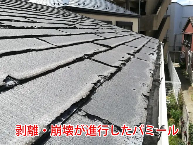 剥離・崩壊が進行したパミール