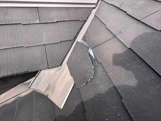 川崎市麻生区栗平で調査した屋根は割れやすいコロニアルNEOでした