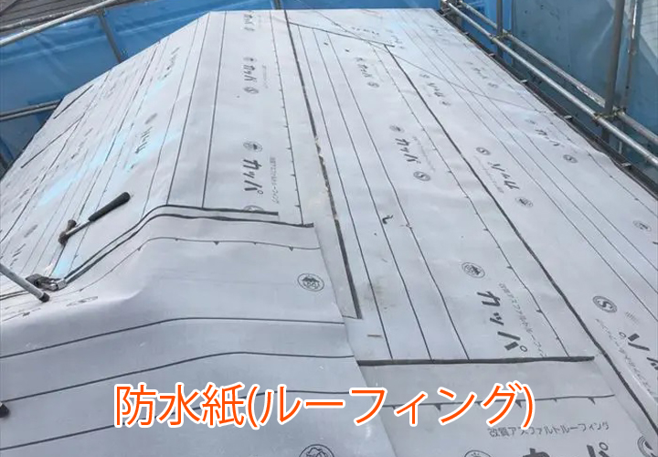 防水紙(ルーフィング)