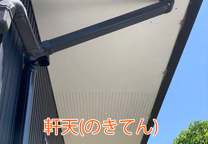 軒天(のきてん)