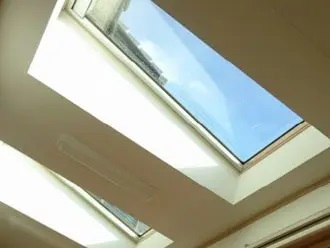 採光に役立つ天窓
