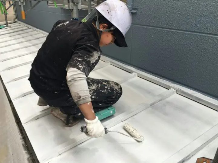 トタン屋根の塗装