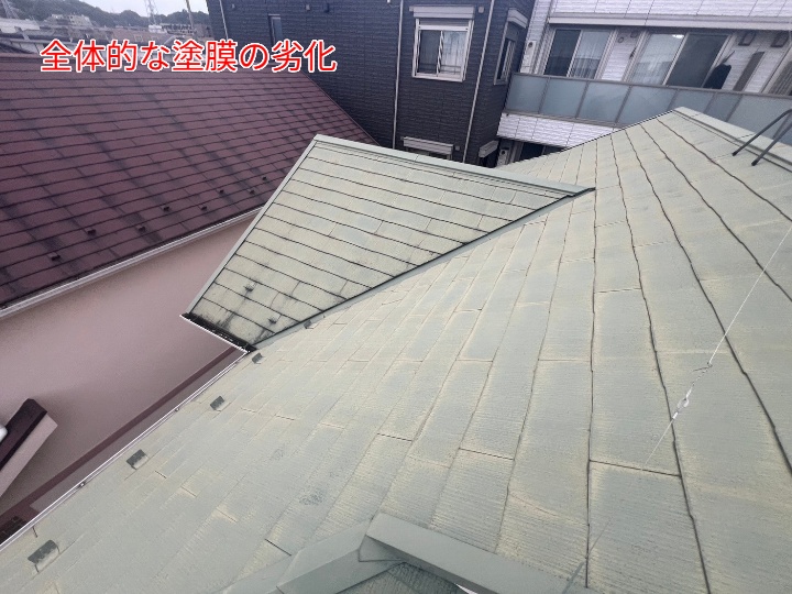 塗膜の劣化