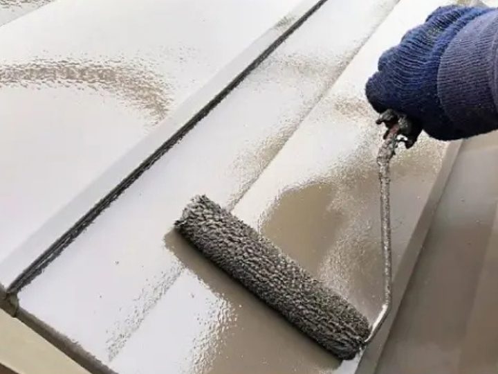 ガルバリウム鋼板屋根の塗装