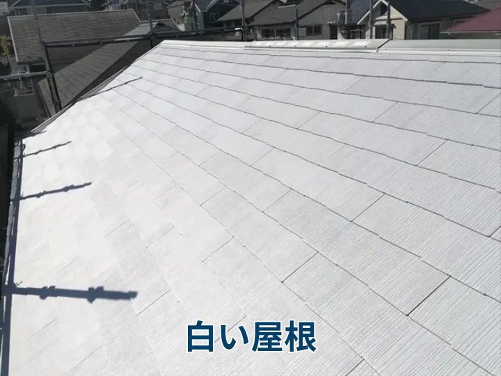 白い屋根