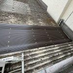 波板スレート交換工事完了