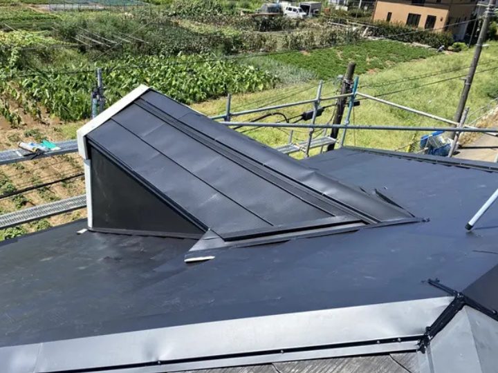 上部から撮影したドーマー