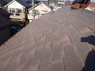 スレート屋根の点検