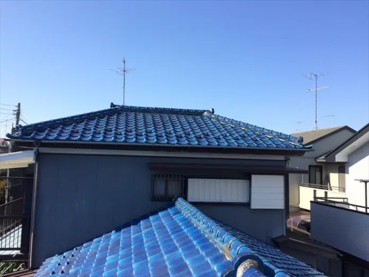 棟瓦屋根