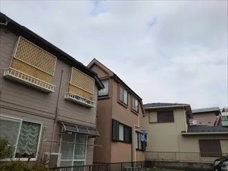 劣化した棟板金の点検調査の作業工程