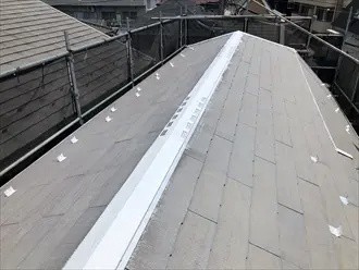 錆止め塗料を塗布
