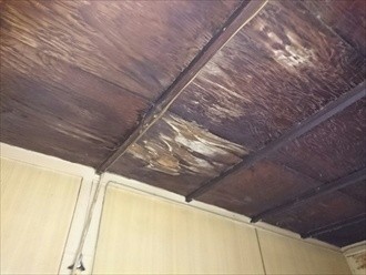 雨漏りの状態