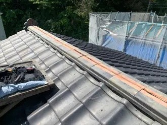 熨斗瓦の作業工程