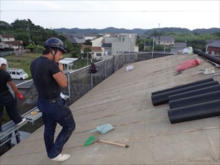 全体の状態が非常に良好な屋根