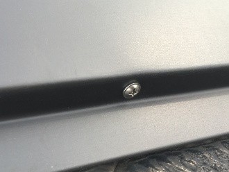 棟板金の設置する作業工程