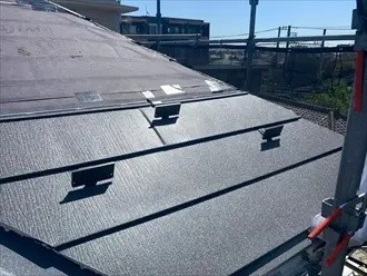 スーパーガルテクト本体の取り付け