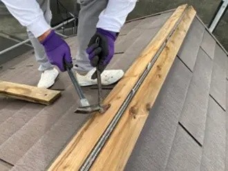棟板金交換工事