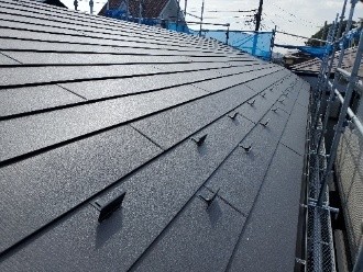 雪害対策として雪止めを設置