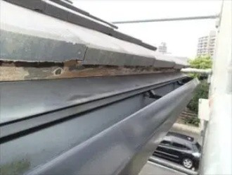 スレート屋根の点検調査