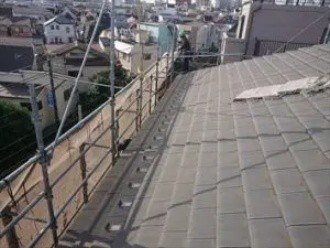 メッシュシート設置