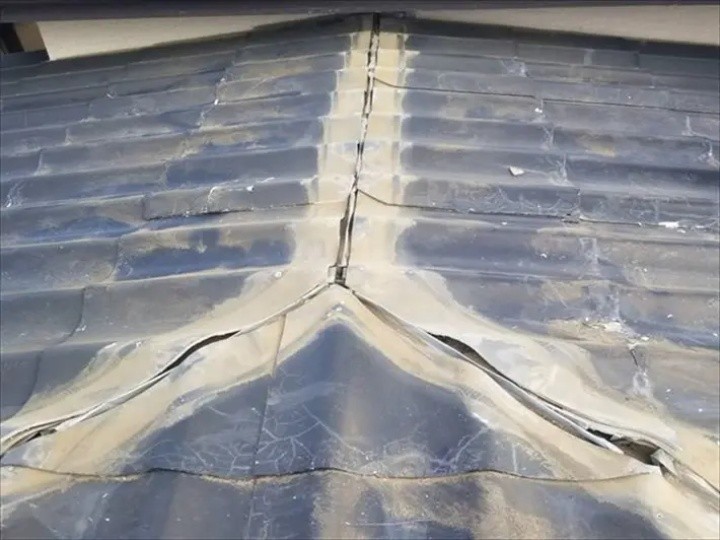 棟撤去後に傷んだ部分を補修