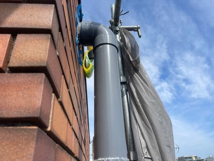 配管廻りの不具合を修繕工事