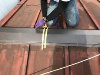 シーリング処理の作業工程