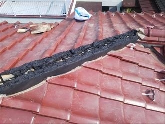 軽量シルガードの塗布作業