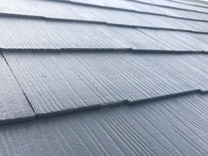 ファインパーフェクトベスト塗装後の屋根