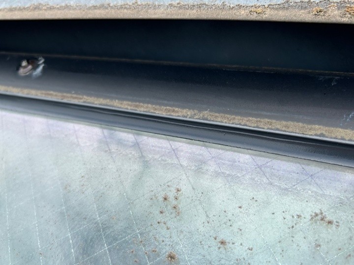 シーリングの打ち込み