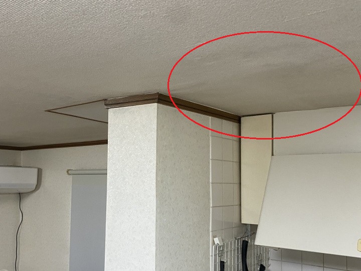 風雨の強い日には雨水が室内へ侵入