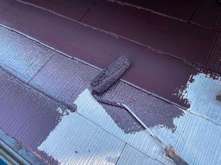 ファインパーフェクトベストで中塗りと上塗り作業