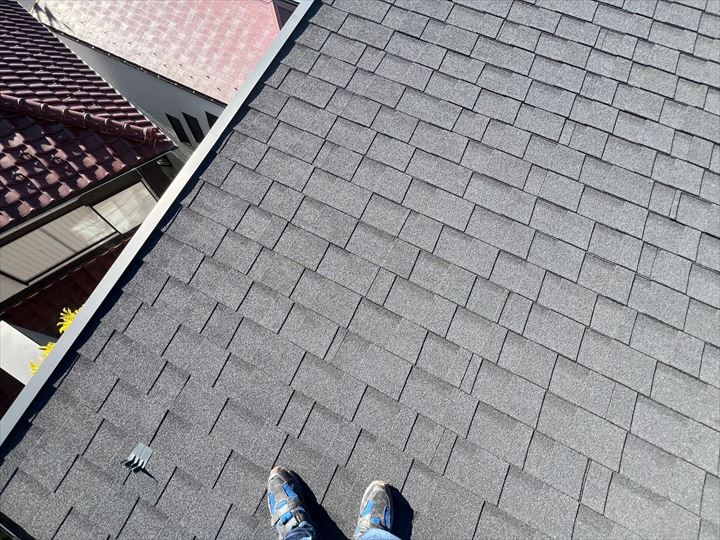 アスファルトシングルの様子