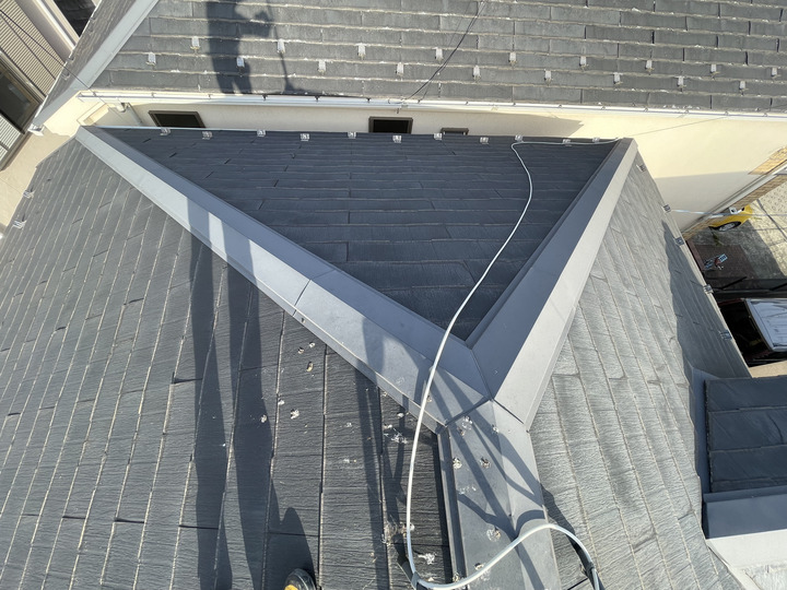 スレート屋根の点検