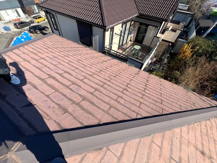 屋根の調査