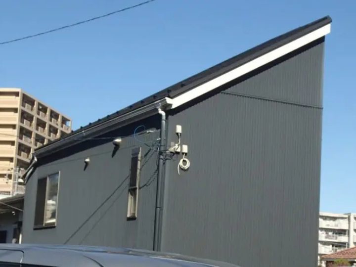 方流れ屋根