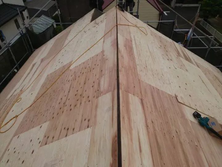 野地板のメンテナンス