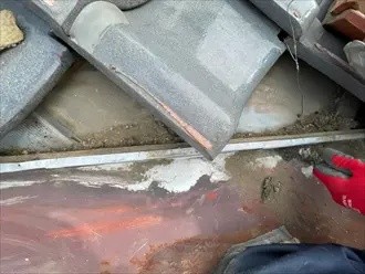 雨漏りの原因箇所を特定