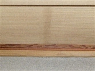 3階の天井の染み