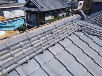 南蛮漆喰を設置