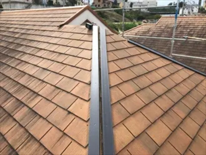 新しい貫板を取り付け