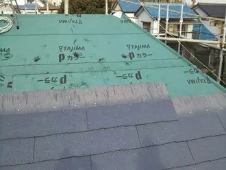 屋根補修工事の作業工程