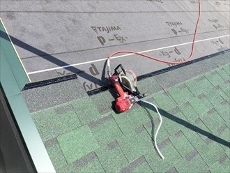 オークリッジスーパーを施工する作業工程