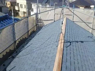 オークリッジスーパーを取付ける作業工程