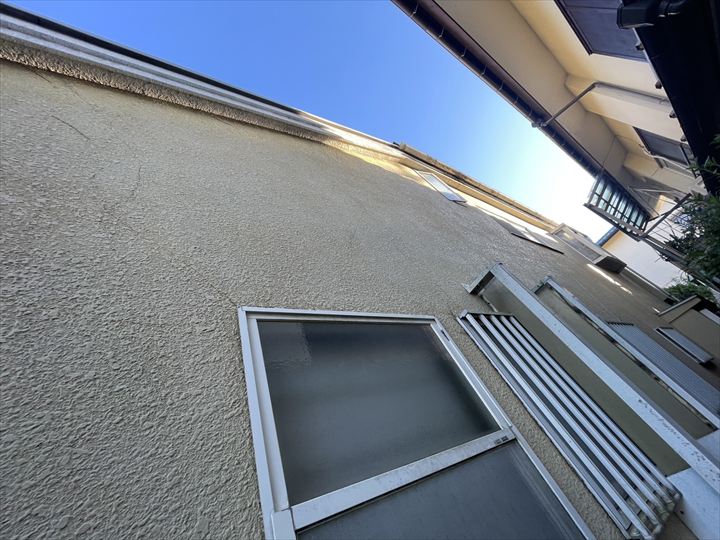 モルタル外壁の点検