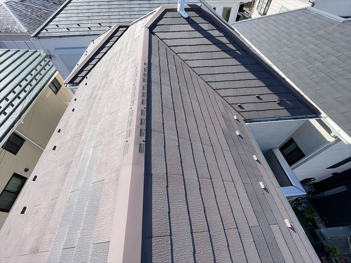 屋根全体を確認