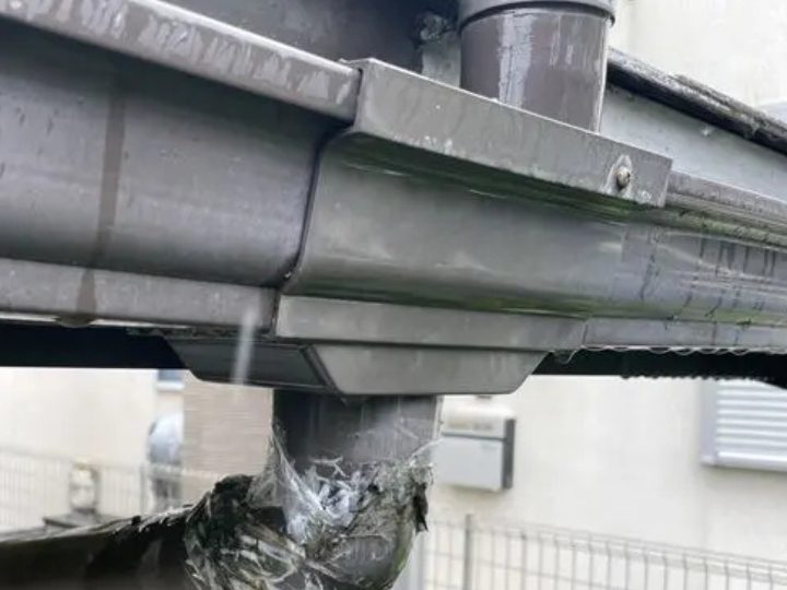 劣化した集水器