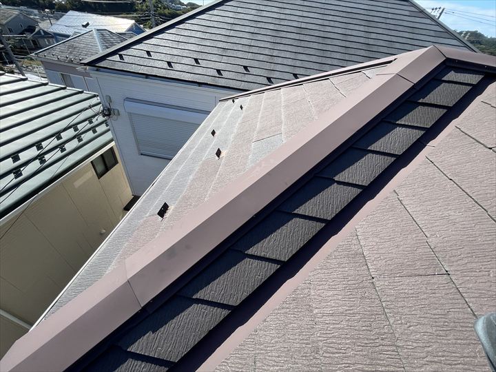 谷は雨漏りしやすい場所なのでしっかり点検